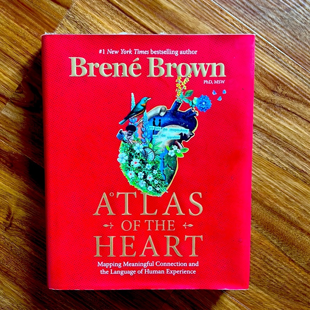 Brene Brown- hardback “Atlas of the Heart” book